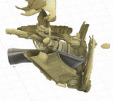 SKR Dynamics Fiesta ST Mk6 Brake Duct Outlet V2