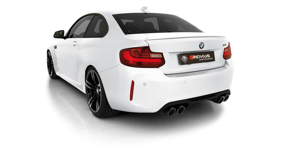 BMW M2 Competition Remus Exhaust Racing Axle Back System with Valves ...