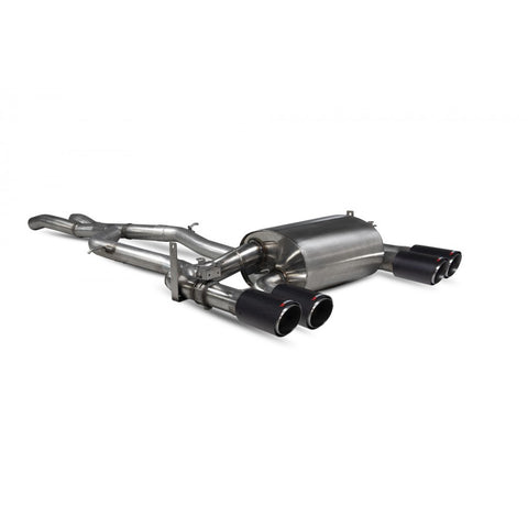 BMW M4 F82 SCORPION EXHAUST NON RES CAT-BACK SYSTEM WITH VALVE