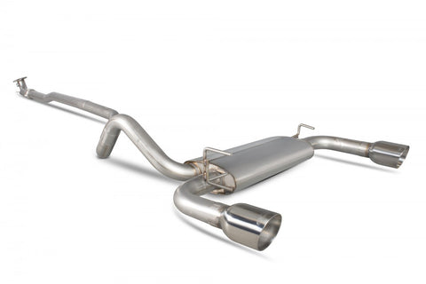 Abarth 500 Scorpion Cat Back Exhaust System